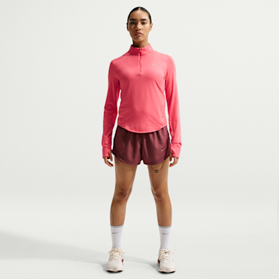 Nike Swift Dri-FIT UV rövid cipzáras női futófelső