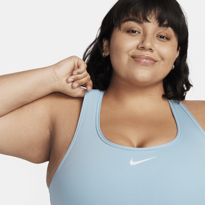 Nike Swoosh Medium-Support Women's Padded Sports Bra (Plus Size)