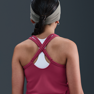 Nike One Fitted Older Kids' (Girls') Dri-FIT Tank Top