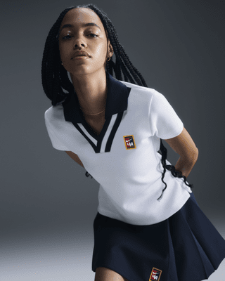 Женские шорты Nike Women by YOON Short-Sleeve Polo