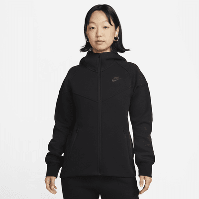 Nike Sportswear Tech Fleece Windrunner Full Zip Hoodie Black