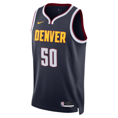 Jersey Nike Dri-FIT de la NBA Swingman para hombre Denver Nuggets Icon Edition 2022/23