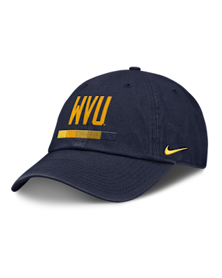 Мужские  West Virginia Primetime Campus Club Nike College Adjustable Hat