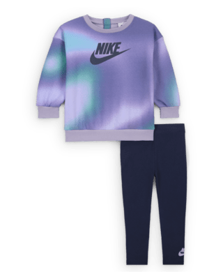 Детские тайтсы Nike Solarized Baby (12-24M) Crew and Leggings Set