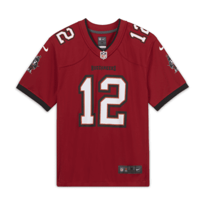 Camisola de jogo de futebol americano NFL Tampa Bay Buccaneers (Tom Brady)  Júnior. Nike PT