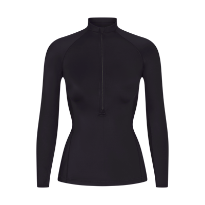 NikeSKIMS Shine Women's Long-Sleeve Half-Zip Top