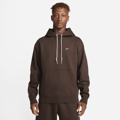 nike solo swoosh men's fleece hoodie