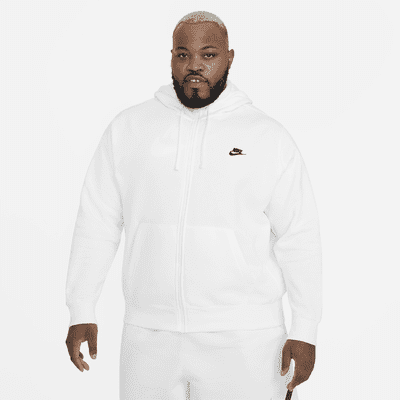 Nike Sportswear Club Fleece-hættetrøje med lynlås til mænd