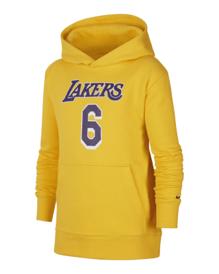 Lakers sleeveless store hoodie nike