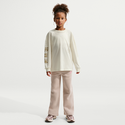 ナイキ スポーツウェア ジュニア（ガールズ）オーバーサイズド長袖Tシャツ