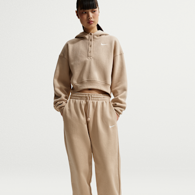 Nike Sportswear Phoenix Fleece Oversize-Trainingshose mit hohem Taillenbund für Damen