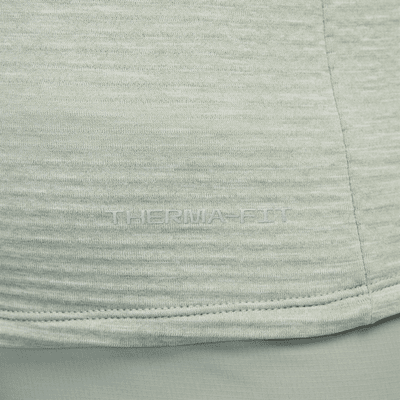 Playera de correr Therma-FIT Repel de medio cierre para hombre Nike Element