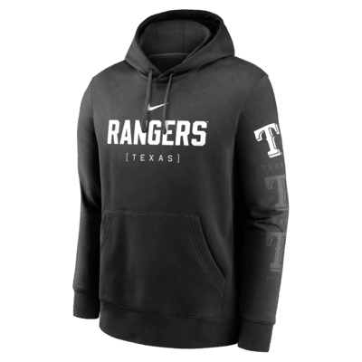 Texas Rangers Fashion Club Men's Nike MLB Pullover Hoodie