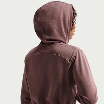 Nike Pro Fleece Big Kids' (Girls') Dri-FIT Full-Zip Hoodie