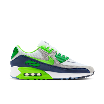 Seattle Seahawks Air Max 90 Men's Nike Shoes