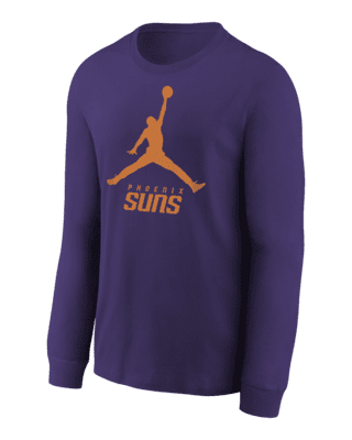 Подростковая футболка Phoenix Suns Essential Big Kids' Jordan NBA Long-Sleeve