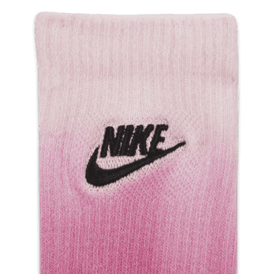 Calcetines largos para niños talla pequeña Nike (paquete de 3)