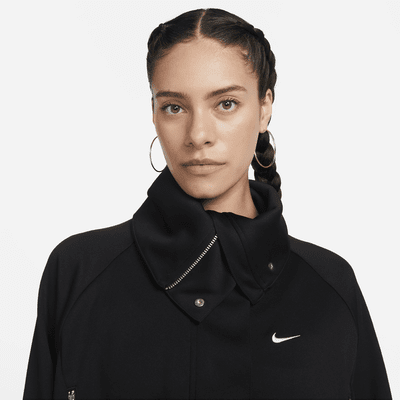 Nike Sportswear Collection Women's Oversized Cropped Tracksuit Jacket ...