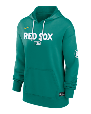 Женское худи Boston Red Sox Authentic Collection City Connect Nike Therma MLB Pullover Hoodie