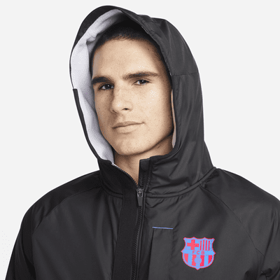 F.C. Barcelona AWF Men's Winterized Full-Zip Football Jacket. Nike ZA