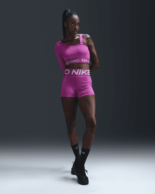 Женские шорты Nike Pro Sculpt High-Waisted 3" Biker Shorts