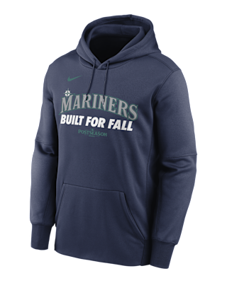 Мужское худи Seattle Mariners 2025 Postseason Authentic Collection Men’s Nike Therma MLB Pullover Hoodie