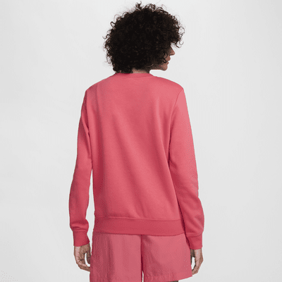 Sudadera de cuello redondo para mujer Nike Sportswear Club Fleece