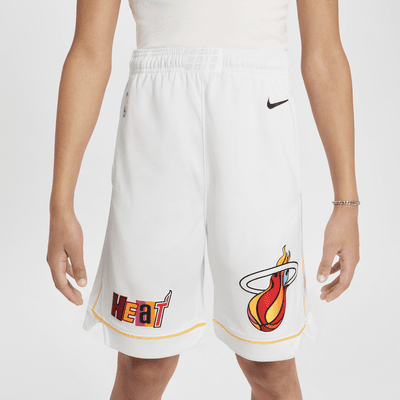 Miami Heat Older Kids' Nike Dri-FIT NBA Swingman Shorts