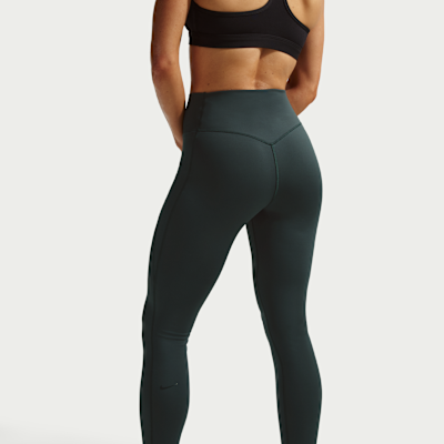 Nike Universa Women's High-Waisted Full-Length Leggings with No Front Seam