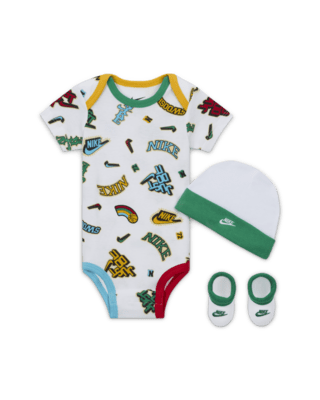 Детские  Nike Baby (0-9M) 3-Piece Bodysuit Set