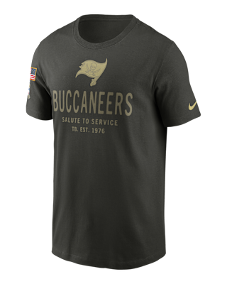 Мужская футболка Tampa Bay Buccaneers Salute to Service Sideline Primary Edge Nike Dri-FIT NFL