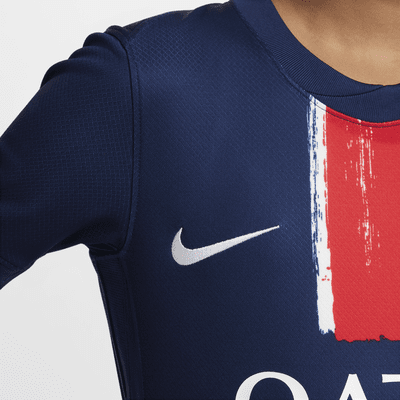 Paris Saint-Germain 2024/25 Stadium Home Nike Replika-Fußballtrikot mit Dri-FIT-Technologie für ältere Kinder