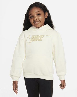 Детское худи Nike Sportswear Club Fleece Holiday Shine Hoodie Little Kids Hoodie