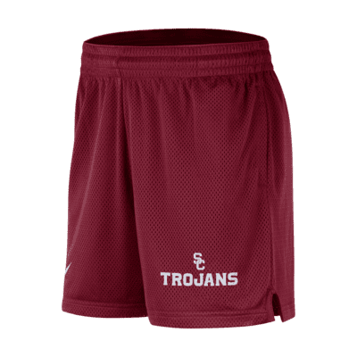 Shorts tejidos universitarios Nike Dri-FIT para hombre USC