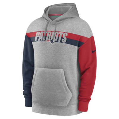 nike patriots short sleeve hoodie
