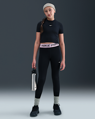 Детские тайтсы Nike Pro Dri-FIT Big Kids' (Girls') Leggings
