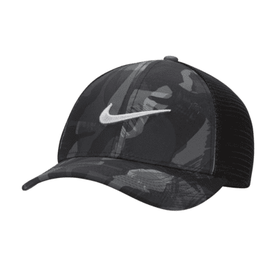 Casquette Nike Aerobill CLC99 Cap US Print Grey Fog Black - Eté 2021