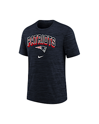 Детская футболка New England Patriots Sideline Velocity Big Kids’ Nike Dri-FIT NFL
