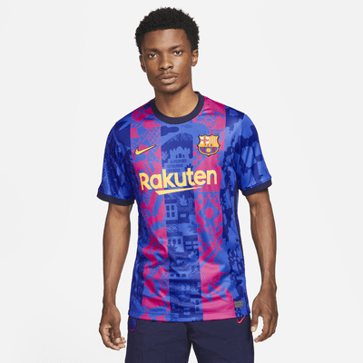 F.C. Barcelona 2021/22 Nike Dri-FIT Football Shirt. Nike IL