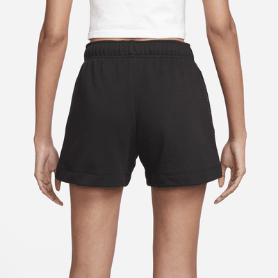 Shorts de tiro medio para mujer Nike Sportswear Club Fleece