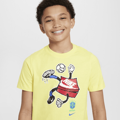 Brazil Big Kids' Nike Soccer T-Shirt