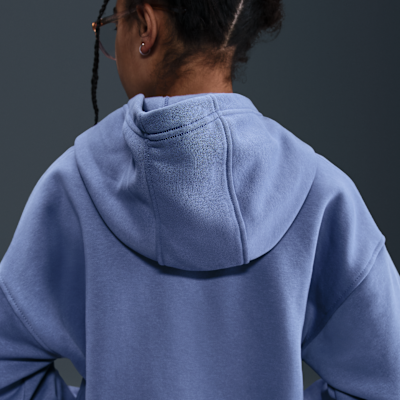 Huvtröja Nike Sportswear Club Fleece i oversize-modell för ungdom