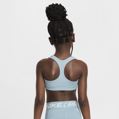 Brassière de sport Nike Swoosh pour Fille plus âgée