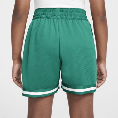 Shorts de básquetbol de 13 cm para niños talla grande Nike DNA