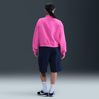 나이키 스포츠웨어 피닉스 플리스 여성 모크넥 스웻셔츠