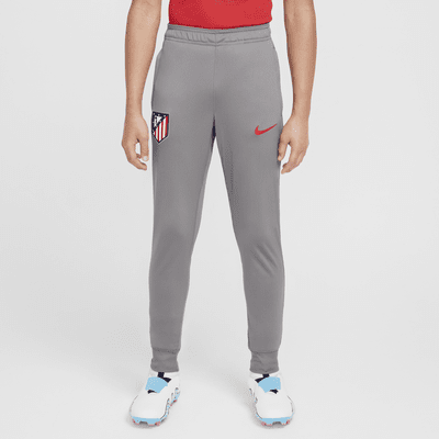 Atlético Madrid Strike Nike Dri-FIT strikket fotballtracksuit til store barn