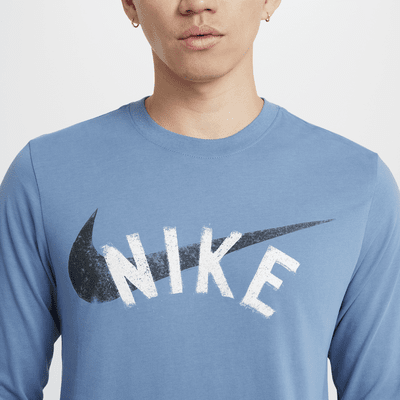 Nike Men's Dri-FIT Long-Sleeve Fitness T-Shirt