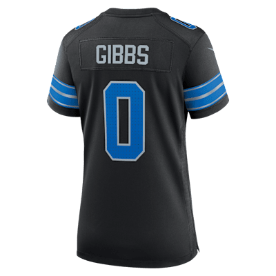 Jersey Nike de la NFL Game para mujer Jahmyr Gibbs Detroit Lions