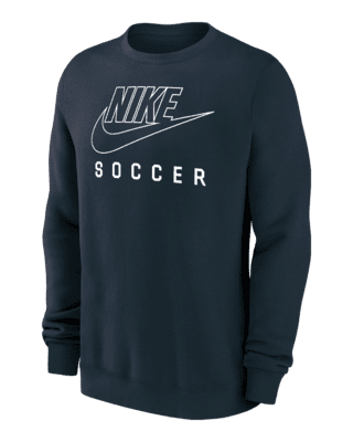 Мужской свитшот Nike Swoosh Club Fleece Soccer Pullover Crew-Neck