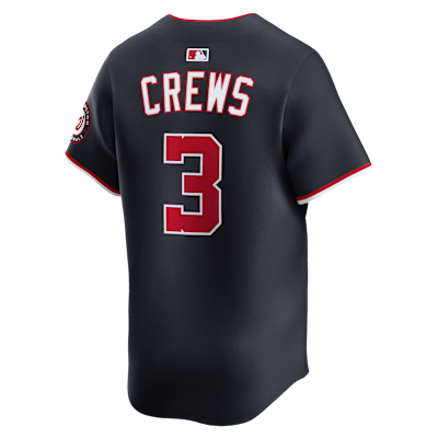 Dylan Crews Washington Nationals Men's Nike Dri-FIT MLB Limited Jersey
